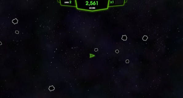 Retro-Game: Asteroids