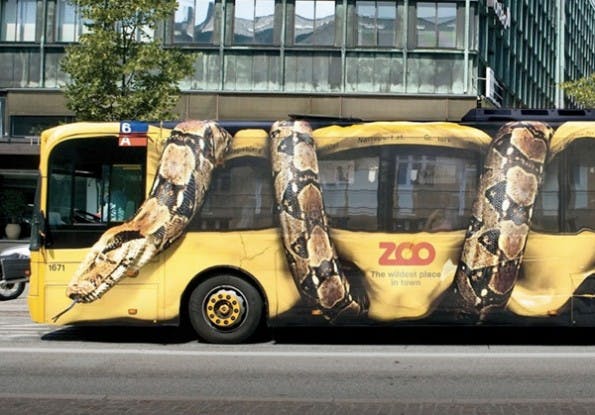 Guerilla-Marketing kann kräftige Argumente haben. (Quelle)