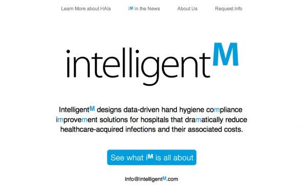 Mangelnde Hygiene verursacht in Krankenhäusern Kosten in Höhe von 10 Millionen US-Dollar pro Jahr. Ein Armband von IntelligentM erinnert Ärzte ans richtige Händewaschen. (Screenshot: IntelligentM)