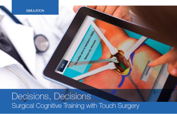 Operationen erfordern die richtige Vorbereitung. Mit der iPad-App Touch Surgery erhalten Chirurgen ein virtuelles Trainingswerkzeug. (Bild: Touch Surgery)