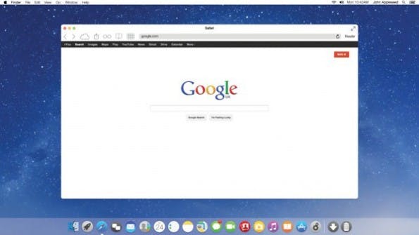 Ein weiterer Vorschlag für OS X im Flat Design. (Bild: