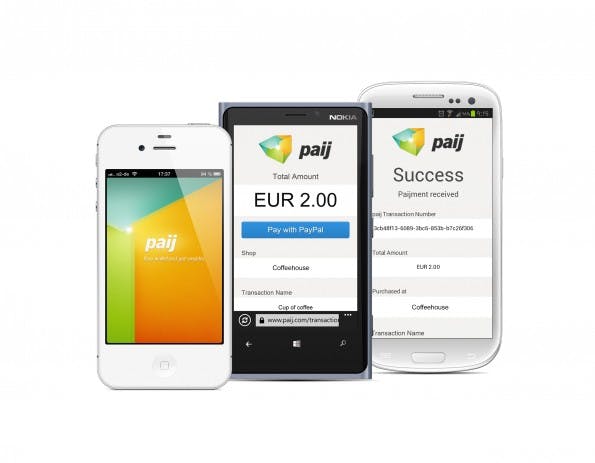 Paij lässt euch demnächst Taxifahrten mit dem Smartphone bezahlen. Das soll natürlich nur der Anfang sein. (Bild: Paij)