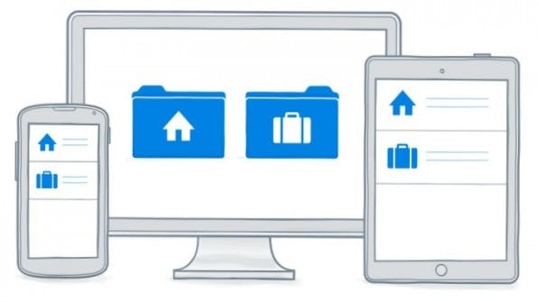 Dropbox hilft Dateien zwischen mehreren Personen und Geräten zu verschicken. (Grafik: Dropbox)