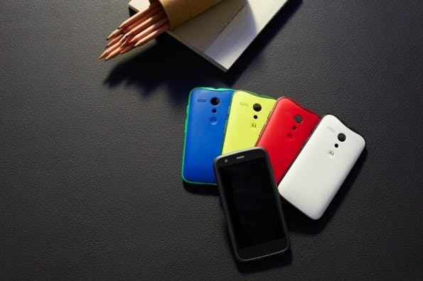 Motorola bringt mit dem Moto G wechselbare Rückseiten wieder zurück in den Mainstream-Markt. (Foto: Motorola)