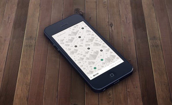 Das Adventure „Mountains“ für iOS. (Bild: dribbble.com)