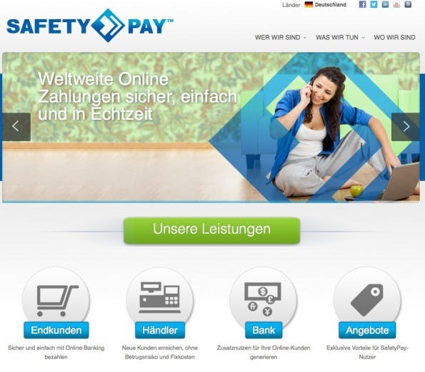 (Screenshot: Safetypay)