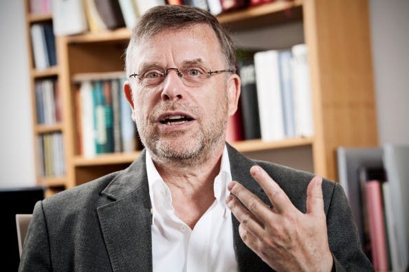 Gunter Dueck bei uns im Interview (Foto: Michael Herdlein)