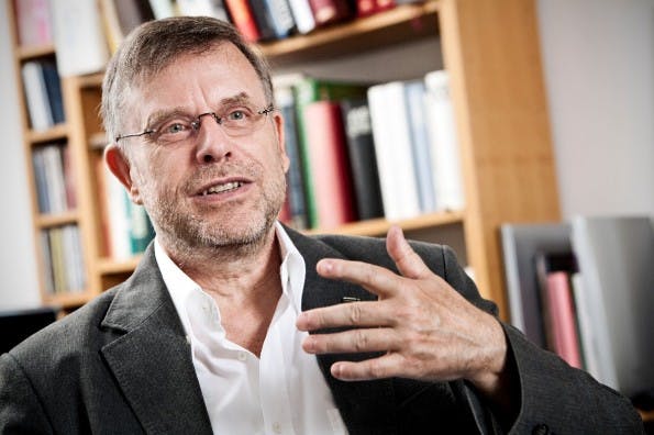 Gunter Dueck bei uns im Interview (Foto: Michael Herdlein) Gunter Dueck