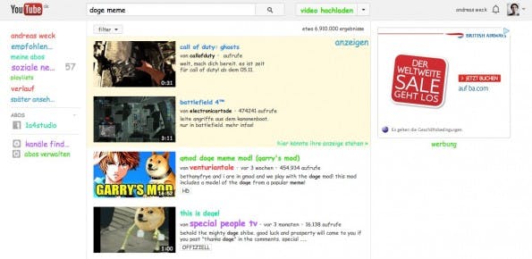 Google Easteregg: Das Meme „doge“ bezeichnet ein Foto der japanischen Hunderasse Shibaa.