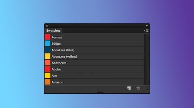 Photoshop: Die bekanntesten Unternehmensfarben als kostenlose Palette