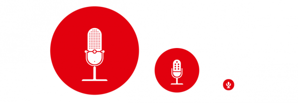 Responsive Icons, realisiert mit einer Icon Font