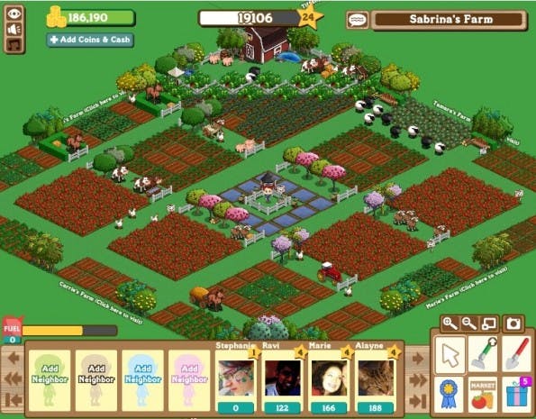 Farmville-Betrug: Ein Bauernhof wie dieser erhielt Agrasubventionen von der EU. (Screenshot: Sabrina Dent - Flickr)