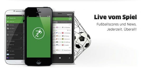 Die Fußball-App iLiga belegt bei den Apple Best of 2013 den zweiten Platz in der Kategorie iPad-Apps. (Bild: Squarespace)