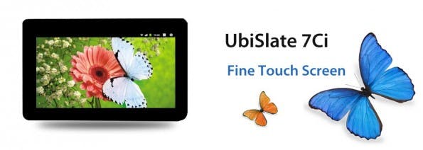 Datawind UbiSlate 7Ci: Das Tablet ist extrem günstig. (Bild: Datawind)