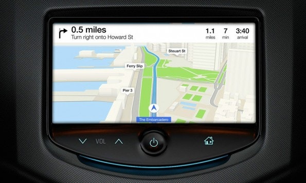 iOS in the Car: Mit Kartenfunktionen und mehr will Apple künftig auch die PKWs seiner Kunden erobern. (Bild: Apple)