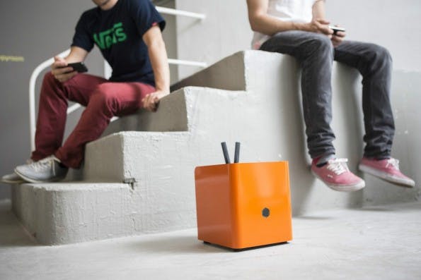 Mit seinen orangefarbenen und sicheren Serverboxen wurde eroberte Protonet deutschlandweit die Schlagzeilen. (Foto: Protonet)