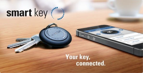Smart Key: Bluetooth-Anhänger von einem deutschen Hersteller. (Bild: Delgato)