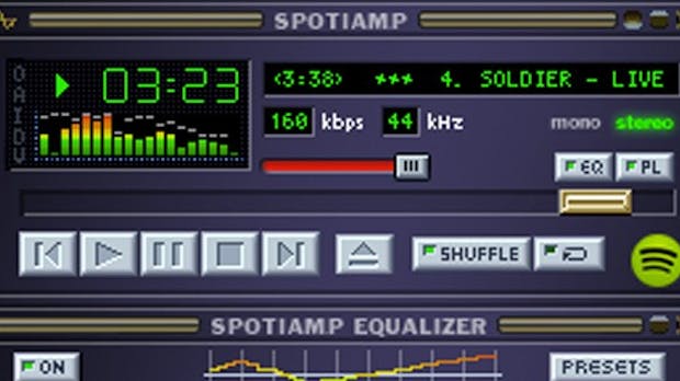 Spotiamp: Spotify-Entwickler veröffentlichen Player im Winamp-Look