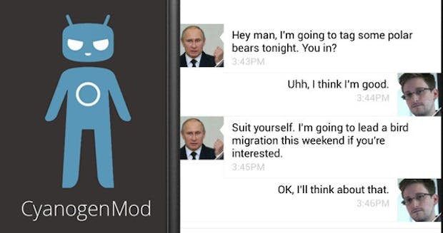 CyanogenMod verschlüsselt Nachrichten zukünftig standardmäßig