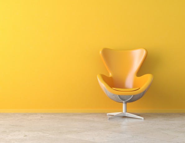 yellow wall