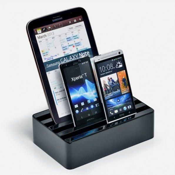 All-Dock: Eine Ladestation für alle Geräte. (Bild: All-Dock / Kickstarter)