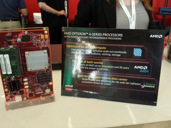 AMD Opteron A1100: Das Entwicklerkit soll im März kommen. (Bild: AMD)