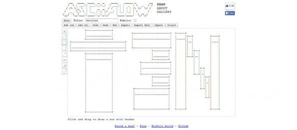 ASCIIFLOW: Praktischer Editor für ASCII-Art-Fans. (Screenshot: ASCIIFLOW.com)