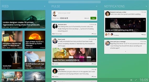 Ein erstes Konzept vom Browser-Betriebssystem Avatar. (Quelle: sneakpeek.avatar.ai)