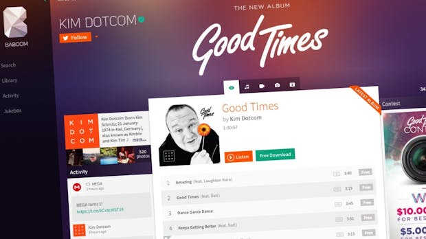 Baboom: Kim Schmitz‘ dreiste Antwort auf Spotify und iTunes