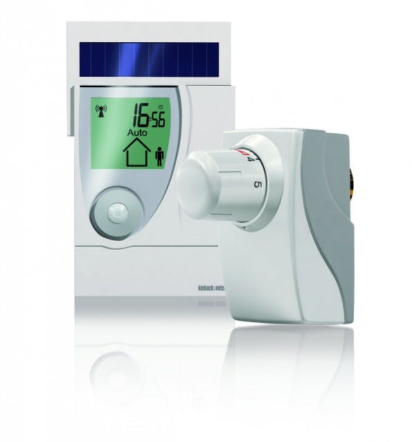 Raumsensor und Ventilregler von en:key erlauben die automatisierte Regulierung jedes einzelnen Raumes.