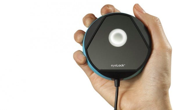Eyelock: Der Iris-Scanner myris soll zwischen 200 und 300 US-Dollar kosten. (Bild: Eyelock)