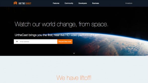 Mit High-Tech-Kameras an Bord der ISS will das kanadische Startup Urthecast den großen Konkurrenten Google Maps gefährlich werden. (Screenshot: Urthecast)