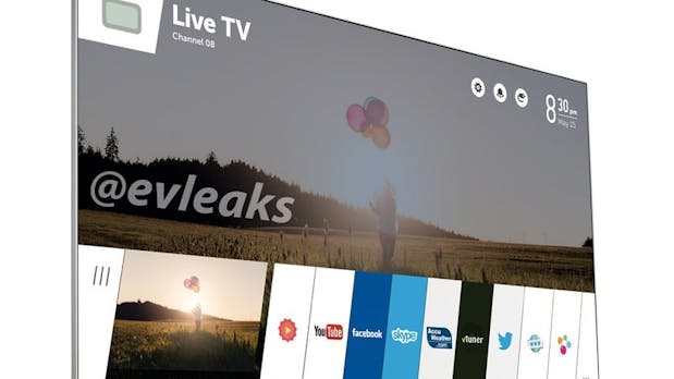 LG: Leak zeigt neuen SmartTV mit webOS