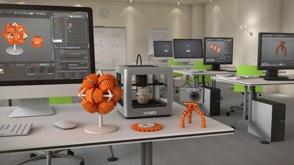 Der Micro 3D, ein erschwinglicher 3D-Drucker. (Quelle: themicro3d.com)