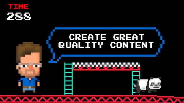 Matt Cutts als Donkey Kong: Die SEO-Szene bekommt ihre eigenen Browser-Games