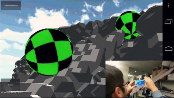 3D-Fähigkeit eröffnet neue Optionen für die Smartphone-Nutzung. (Screenshot: Youtube)