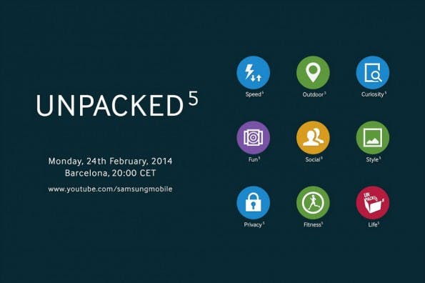 So könnten die Icons der neuen TouchWiz-Oberfläche beim Samsung Galaxy S5 aussehen. (Bild: Samsung)