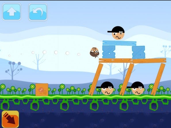 Angry-Birds-Klon für die SEO-Community: Im Browser-Game bekämpft ihr Blackhat-SEOs. (Bild: kettlewhistle.co)