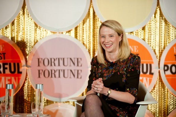 Yahoo's Frontfrau Marissa Mayer hat es vorgemacht: Die Tech-Branche verträgt Frauen und braucht sie auch. (Foto © by Don Feria/Getty Images for Fortune)