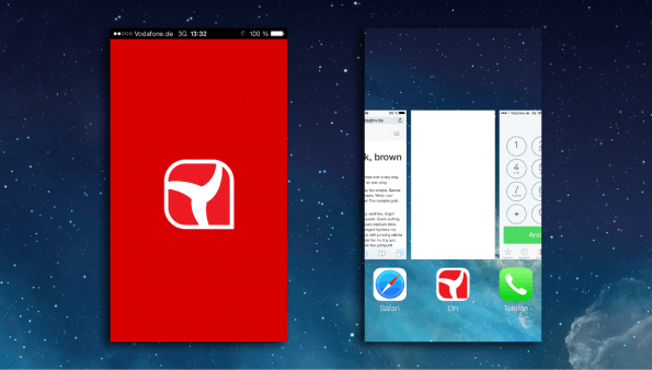 WebApp Startbildschirm