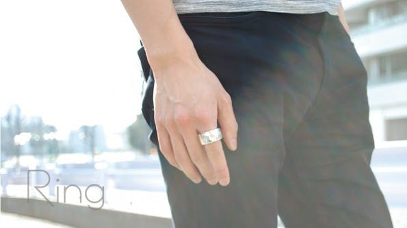Ring bringt Gestensteuerung überall hin. (Foto: logbar Inc.)
