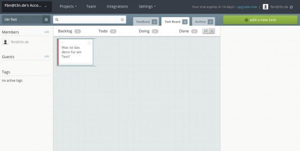 Issue-Tracking-Tool mit Aufgabenverwaltun: Bugherd. (Screenshot: Bugherd)