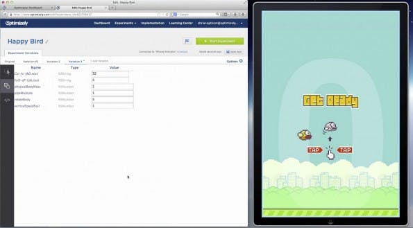 Optimizely-HappyBird