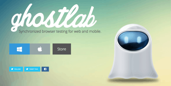 ghostlab browser testing app