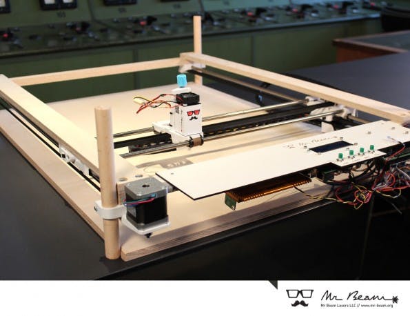 Mr Beam: Der Lasercutter findet sich auf Kickstarter. (Foto: Mr Beam)