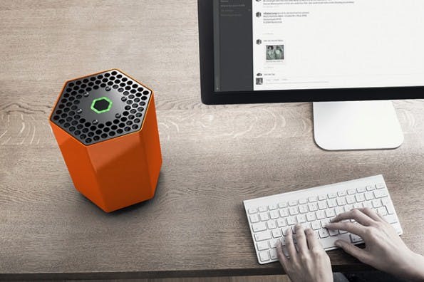 Protonet „Maya“: So sieht der neue Server aus, der für 1.200 Euro auch sehr kleine Unternehmen und Freelancer ansprechen soll. (Foto: Protonet)