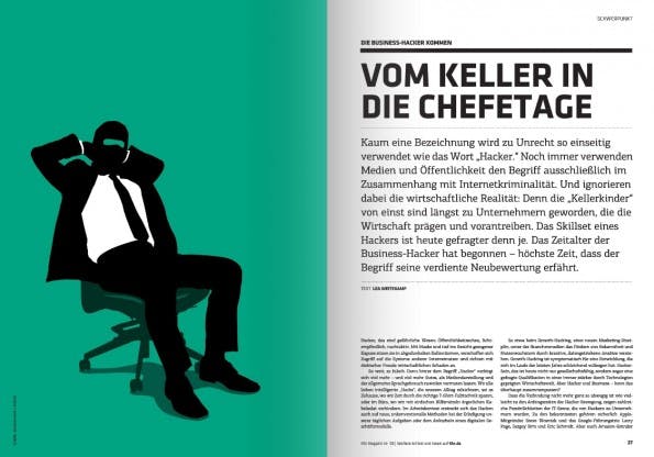 Ihr könnt euch im Pageflip 46 Seiten von t3n 36 anschauen. Klickt hierfür einfach aufs Bild.