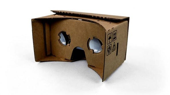 Google Cardboard: So simpel kann eine VR-Brille sein. (Foto: Google)