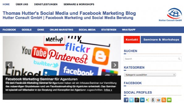 t3n-Blogperlen – Social Media #4: „Thomas Hutters Social Media Blog“