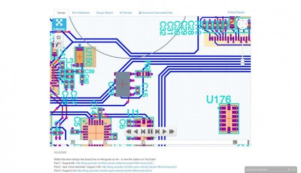 Upverter ist das GitHub für Hardware-Entwickler. (Screenshot: Upverter)